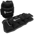 1 Pound – 5 Pound Black/Black Adjustable Ankle Weights for Men, Women, and Kids – Workout Aid for Added Resistance