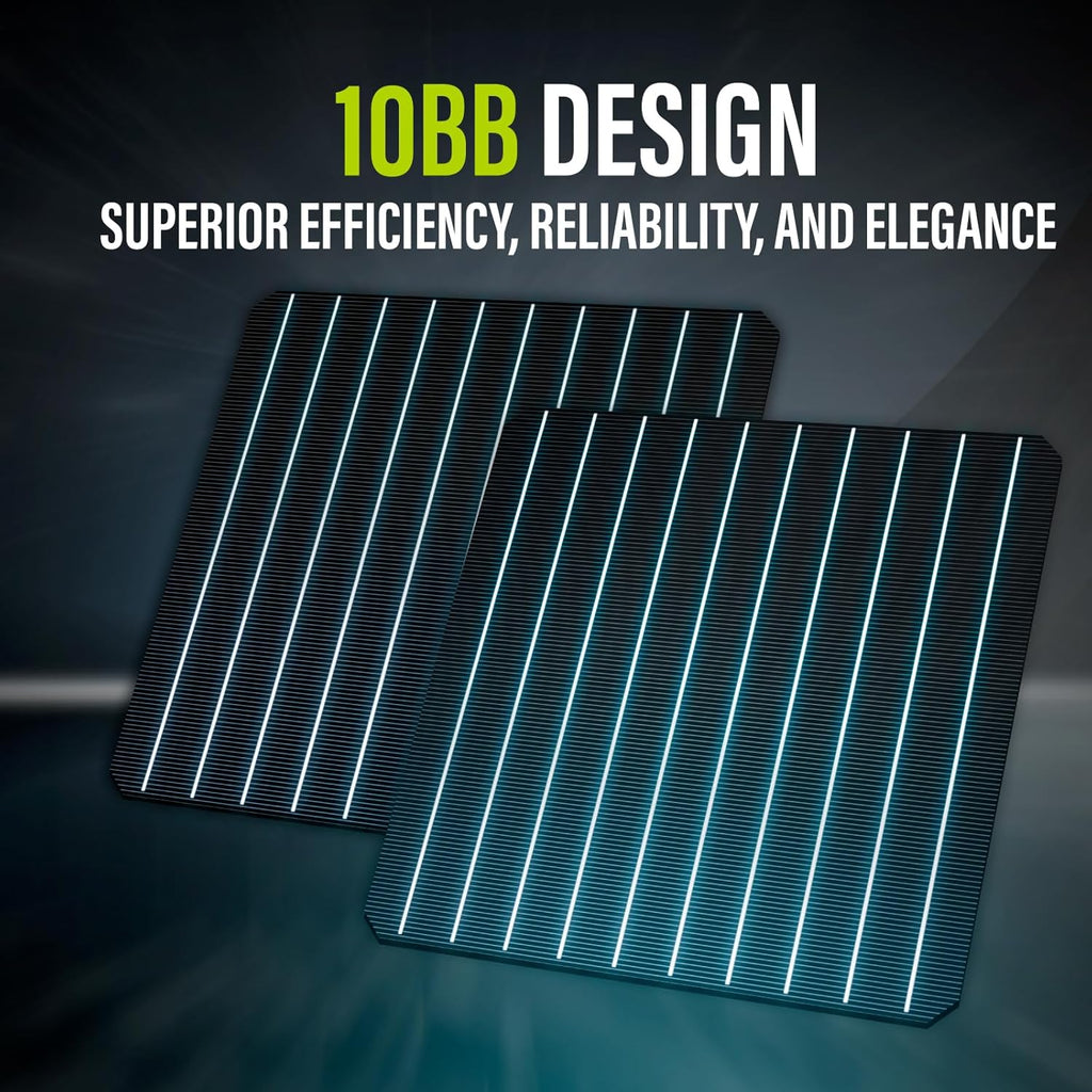 100 Watts Monocrystalline 100W 12V Solar Panel High Efficiency Mono Module RV Marine Boat off Grid